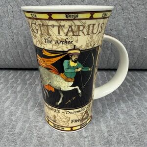 Dunoon Sagittarius Zodiac Oversized Mug Stoneware Scotland